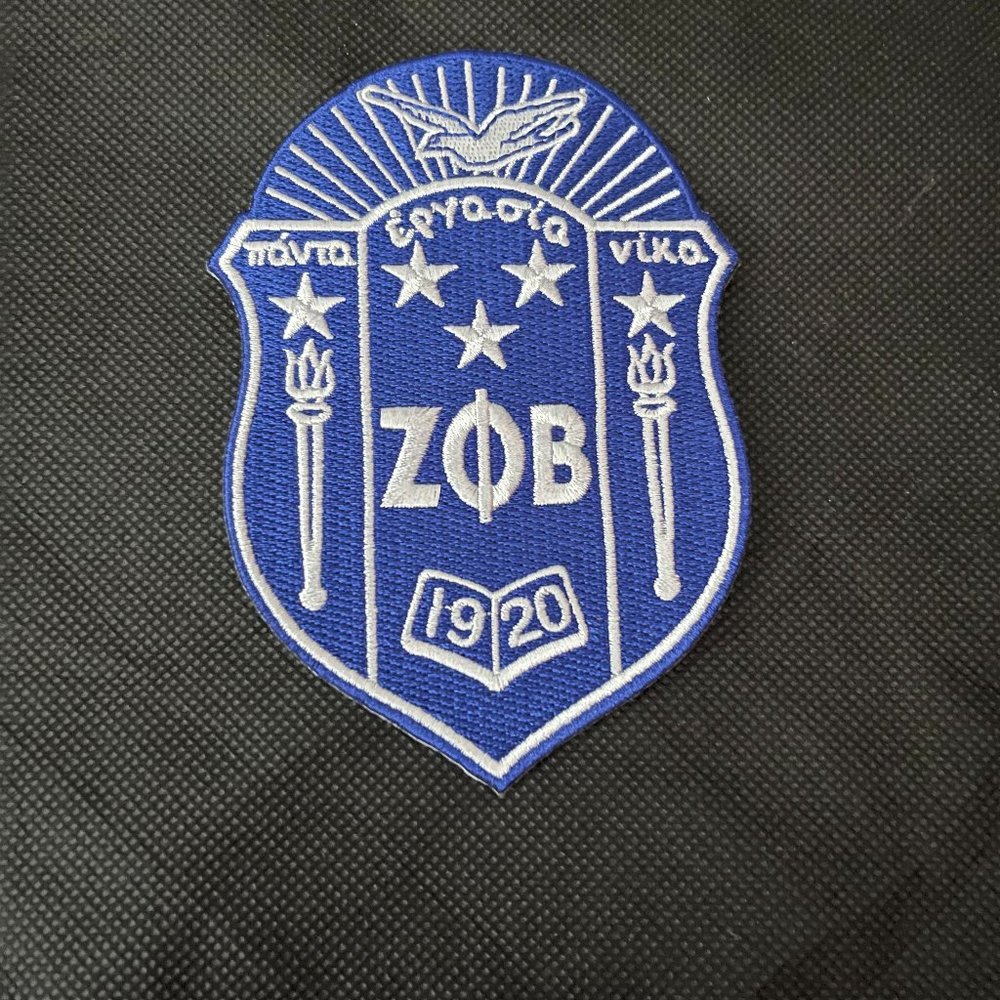 Brand New Zeta Phi Beta Sorority, Inc. Patch